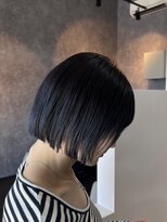 ヘアーワークス ボナ(HAIR WORKS bona.)&nbsp;大人の深みと艶感 ブルーブラック