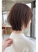 ぱつっとボブ・ショート/前髪あり/絶壁解消/20代/30代/大人