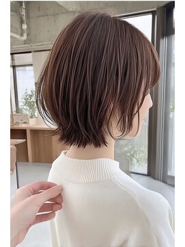 ケシキ 表参道 原宿(kesiki.) ぱつっとボブ・ショート/前髪あり/絶壁解消/20代/30代/大人