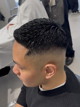 グルーマーズクレッジ 渋谷店(GROOMER/S CREDGE) men's/メンズ/スパイキーショート/フェード/ニュアンスパーマ