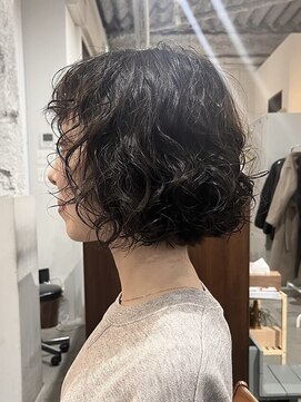 アオゾラヘアーカミノウラ(AOZORA HAIR kaminoura) ボブパーマ＊スパイラルパーマ