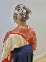 ケンジ 横浜(KENJE) 袴ヘア/卒業式/タイトヘア/シニヨン/カチモリヘア