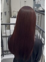 ナナシ(nanac)&nbsp;【木村限定】髪質改善カラー＋カシスピンク