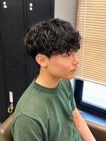 スタイルメンズ 藤沢(STYLE MEN)&nbsp;STYLE MENメンズカットダウンバング40%シャドウパーマ藤沢