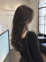 アパカバール 鳳店(Apa kabar)&nbsp;レイヤーカット×グレージュ