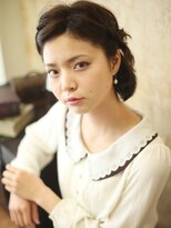 リノヘア プラス 関内店(RINO hair＋)&nbsp;RINO関内店　編みこみアレンジ～艶カール