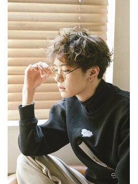 ベル 銀座並木通り店(Belle) MEN'S HAIR 絶妙なボサ感がおしゃれなスマートマッシュショート