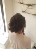 大人ルーズアップスタイル