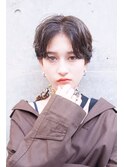 ACE LAダークモカアッシュ×ゆるパーマスタイリング