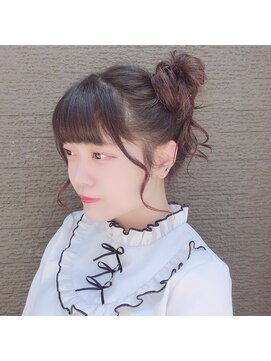 レガシーヘアーデザイン(Legacy hair design) 「ツインお団子アレンジ」