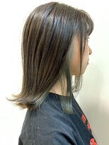 アッシュ 二子玉川店(Ash)&nbsp;インナーカラー　カーキグレージュ