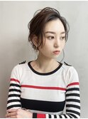 ラフアレンジ_厚めバングローライトスリークボブ_47008