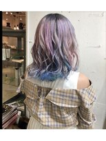 エル(EL by green)&nbsp;（Kotaro）ユニコーンカラー×無造作×ポイントカラー