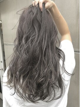 キラ 渋谷(KILLA) ラベンダーグレージュ/ホワイトアッシュ/ブリーチなし/髪質改善