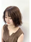 モーヴグレージュミディアム