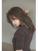 テラコッタ/韓国風ヨシンモリ/流れるレイヤー/前髪カール[銀座]