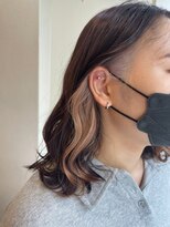 エンレイ(enRei)&nbsp;20代30代40代白髪ぼかしフェイスフレーミングホワイトピンク小顔
