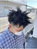 針金ツイストパーマ