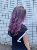 アフターカラー×ラベンダーパープル
