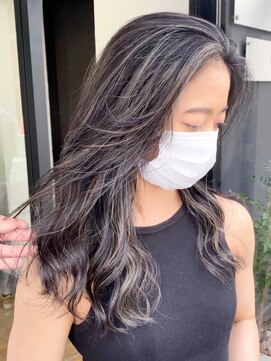 ノラ ウメダ(NORA UMEDA) 【NORA UMEDA 高木】ダークグレージュコントラストハイライト