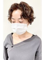 ヴォロンテ(volonte)&nbsp;ハンサムショート×やわらかパーマ