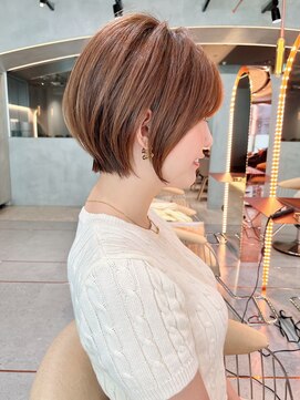 リール 銀座(R'EEL) 大人可愛いショートボブ