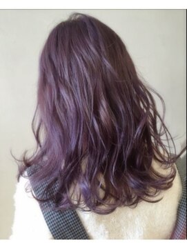 アローズ 荒尾店(arose) 透明感ラベンダーアッシュニュアンスパーマ20代30代40代