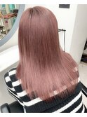 ダブルカラーハイライトイルミナカラーインナーカラーブリーチ