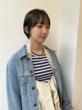 ライク ベター(like better) short bob / olive gray