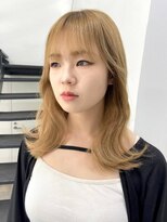 セル(CELL)&nbsp;ハイトーン　ヨシンモリ　韓国ヘア　くびれヘア　外国人風カラー