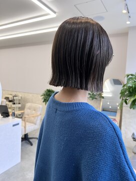 サンド 鹿児島中央(sand) @sei___sandインナーカラー/ボブ/鹿児島中央駅