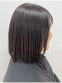 切りっぱなしボブ
