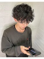 ヘアースペースブルーム プリュス 石橋店(HAIR SPACE BLOOM plus)&nbsp;石橋阪大前/スペインカール/スパイラルパーマ/メンズパーマ