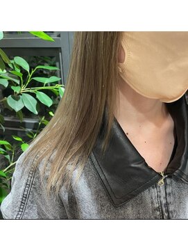 ハープット 府中けやき並木店(HearPut) ハイトーンカラー・くすみベージュ