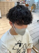 テトラ バイ ネオリーブ 横浜西口店(tetra by neolive)&nbsp;下ろしマッシュ　波巻きパーマ　横浜／横浜駅