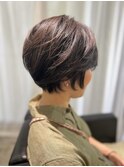 ヘルシースタイル大人ショート30代40代50代ブルーグレージュ#167