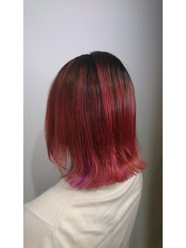 シャトン 中崎(chaton) ルーツカラー&インナーカラー