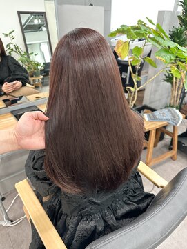 ノート(note) ☆透明感ブラウン髪質改善レイヤーカットブリーチなし