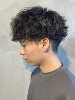 ニアウ 高崎店(Niau)&nbsp;波巻きスパイラルパーマ波巻きパーマメンズパーマメンズマッシュ