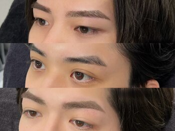 ブランクトーキョー(BLANK TOKYO)の写真/【眉サロンデビュー】垢抜け眉カットで清潔感と好印象を。髪も眉もブランクトーキョーで[表参道駅/men's]