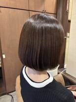 穀雨(Kokuu)&nbsp;ボブ×アッシュベージュ