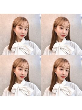 ウィールール 札幌店(WE RULE) 「シースルーバング×ナチュラルストレート」