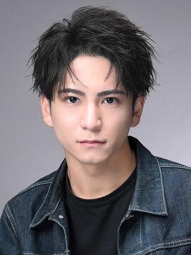 リップス レイ ギンザ(LIPPS Ray GINZA) 爽やかツーブロック刈り上げなしハーフアップ@lipps_satoshuhei