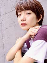 イメチェン/ホワイトブロンド/外ハネボブ/美髪/表参道/髪質改善