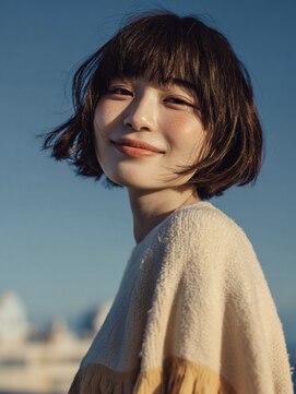 ヒマル 学芸大学(Himaru) ミディアムヘア/暗めカラー/グランマッシュ/学芸大学