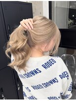 リノート バイ エゴル 名古屋(LINOET by ENGOL) 【LINOET名古屋】ブリーチ/ハイトーン/ミルクティー