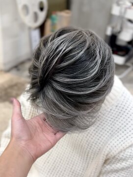 ミラリー トウキョウ(Mirareee Tokyo) バレイヤージュ20代30代40代◎シャドールーツフェザーパーマ