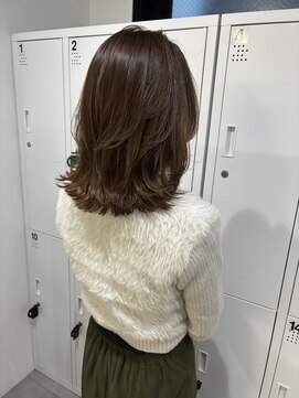 アイシーキョウト(I see kyoto) 時短ヘア♪レイヤーセミディスタイル