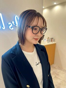 アイランド(I’sland) 軽めシースルーボブ☆