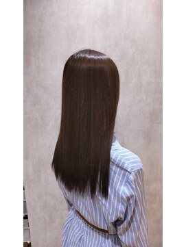 フィゼル あべのルシアス店(Aujua fizelle) 美髪ストレート